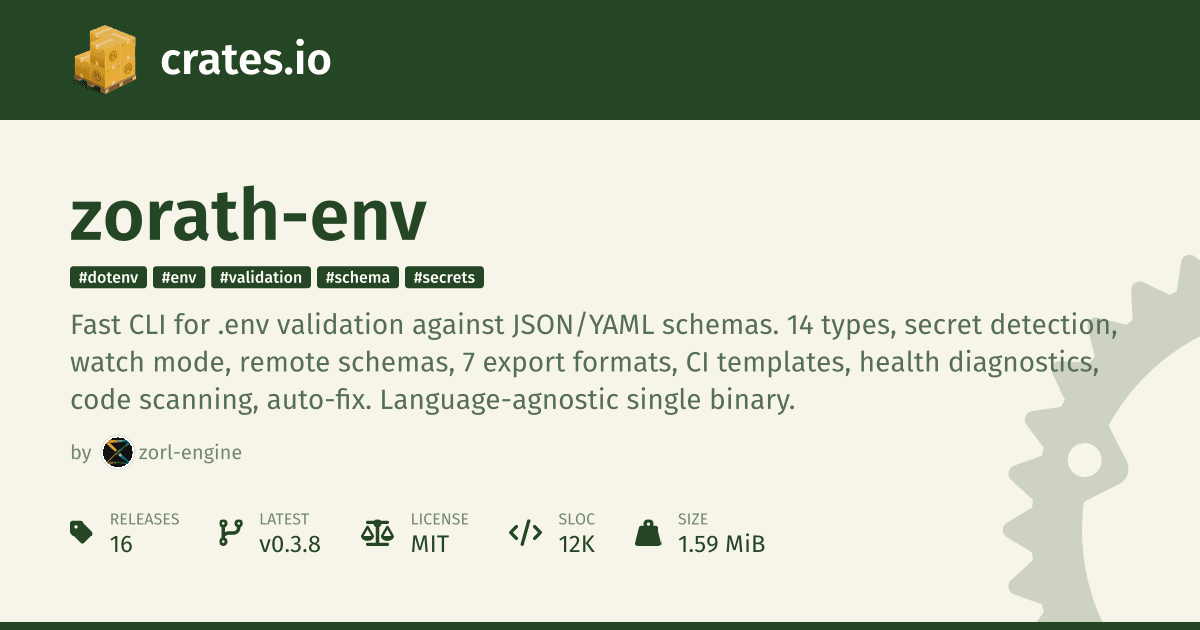 Install via crates.io
